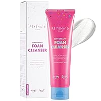 Soft Creamy Foam Cleanser – Moisturizing & Refreshing Mild Face Wash with Aloe and Cica Extracts – Sebum Control – Pore Refining with Fine Bubbles - Dermatologically Tested - 5.07 oz.