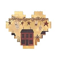 Building Block Puzzle Heart Shaped Building Bricks Set Beige Brown House And Fruit Building Brick Block For Adults Block Puzzle Building For Ornament 3d Micro Building Blocks For Creators Of All Ages