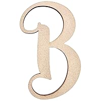 Starfish Letters | Letter B | 1-8in MDF Wooden Letters | Laser Cut Letters | Cool Letters | Art Project Letters | Art & Crafts Letters | 8in Tall Letter
