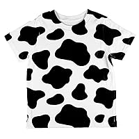 Dairy Cow Pattern All Over Toddler T Shirt