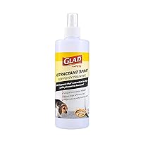 Glad for Pets Attractant Spray for Potty Training Dogs & Puppies, Peanut Butter Scent, 16oz - Effective Dog Potty Training Spray, Indoor or Outdoor Dog Potty Training Aid, 16oz Bottle