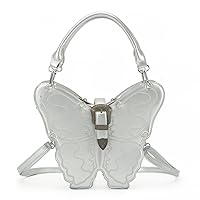 Lanpet Women Fashion Backpack Unique Gothic Butterfly Shaped Crossbody Bag Novel Shoulder Bag