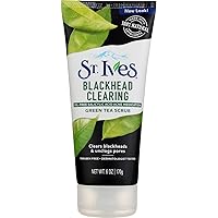 St. Ives Blackhead Clearing Face Scrub Green Tea 6 oz(Pack of 2)