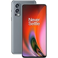 OnePlus Nord 2 5G Euro 4G Volte GSM Global all carriers 128GB + 8GB 50MP Triple Camera NFC Dual Sim International Version (Gray Sierra)