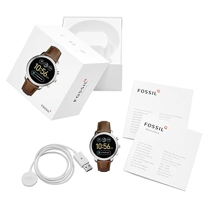 Fossil Men's Gen 3 Explorist Stainless Steel Touchscreen Smartwatch