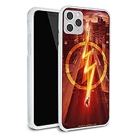 The Flash TV Series Lightning Streak Protective Slim Fit Hybrid Rubber Bumper Case Fits Apple iPhone 8, 8 Plus, X, 11, 11 Pro,11 Pro Max