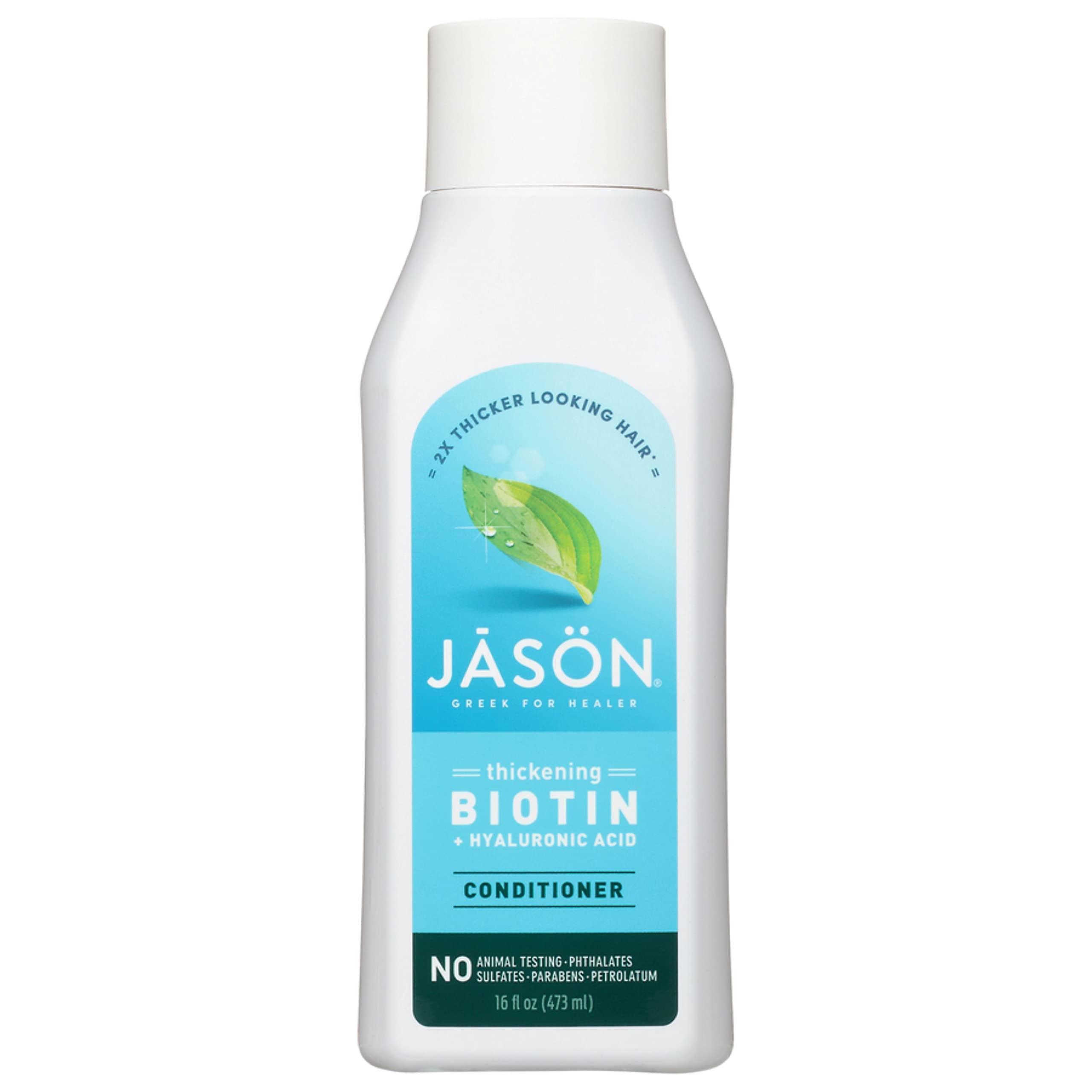 Jason Conditioner, Thicken & Restore Biotin and Hyaluronic Acid, 16 Oz