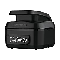 George Foreman Beyond Grill™ 7-in-1 Electric Indoor Grill with Air Fry Technology, MCAFD800D, Black, Large