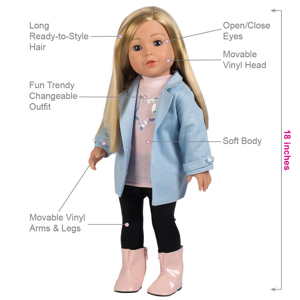 Adora 18-inch Doll, Amazing Girls Starlet Harper (Amazon Exclusive)