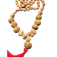 1-14 Mukhi, Ganesh, Gaurishankar Siddha Mala Indonesian Lab Certified 10mm-15mm Rudraksha Mala