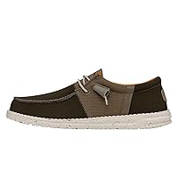 Hey Dude Men's Wally Tri | Men's Loafers | Men's Slip On Shoes | Comfortable & Light-Weight