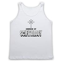 Men's Church of Scifitology Sci-Fi Lover Parody Tank Top Vest