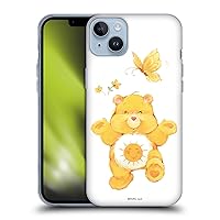 Head Case Designs Officially Licensed Care Bears Funshine Classic Soft Gel Case Compatible with Apple iPhone 14 Plus