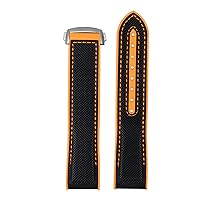 Silicone Nylon Watchband For Omega Seamaster 300 Speedmaster 8900 Planet Ocean 20mm 22mm 21mm Watch Strap Tools