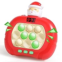 Pop Fidget Kids Games It Toys, Handheld Game for Kids 6-8, Fast Push Bubble Game, Bubble Stress Pop Light Up Game, Mini Games, Birthday Gifts for 8-12 Year Old Boys, Girls, Teens - Xmas