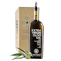 California Select Extra Virgin Olive Oil - First Cold Pressed, Non-GMO, Keto Friendly, High in Antioxidants, Fruity & Balanced - Cold Pressed Olive Oil Bottle EVOO - 750ml (Pack of 1)