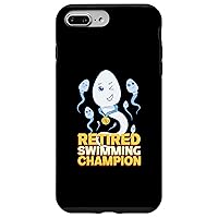 iPhone 7 Plus/8 Plus Retired Swimming Champion Sperm Reproductive Health Case