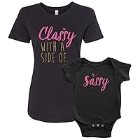 Threadrock Classy & Sassy Infant Bodysuit & Women's T-Shirt Matching Set