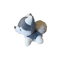 Husky Doll can for Backpack or handbag car ((Gray) Husky Doll Ring Pendant)