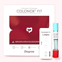 COLONOX at-Home Colon Screening Test Kit – Easy to Use Fecal Occult Blood (FIT or FOB) Colon Test for Early Detection (3 Tests)
