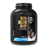 Maxler 100% Golden Whey - 22g of Premium Whey Protein Powder per Serving - High Protein, Low Fat, Low Carb, Complete Amino Acid Profile - Rich Chocolate 5 lbs