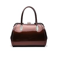 MKF Crossbody Satchel Shoulder Bags for Women - Patent PU Leather Handbag Purse - Marlene Lady Fashion Pocketbook
