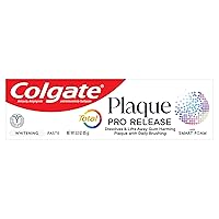 Total Plaque Pro Release Whitening Toothpaste, Whitening Anticavity Toothpaste, Helps Reduce Plaque and Whitens Teeth, 1 Pack, 3.0 Oz Tube