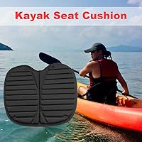 Kayak Seat Cushion,Padded Canoe Seat,Adjustable Boat Seat,Cushioned Fishing Seat for Universal Base Water Sports Outdoor