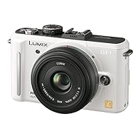 Panasonic digital SLR camera GF1 Lens Kit (20mm/F1.7 pancake lens included) Shell white DMC-GF1C-W