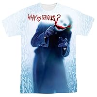 Popfunk Classic The Dark Knight Heath Ledger Why So Serious Joker T Shirts & Stickers
