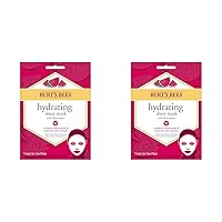 Burt's Bees Hydrating Sheet Mask With Watermelon 1 Pc (Pack of 2)