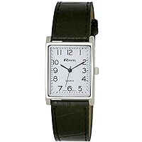 Ravel - Unisex Traditional Rectangular Watch with Clear Numeral Dial