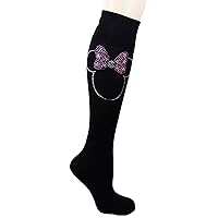Minnie Mouse Pink Bow Compression Socks