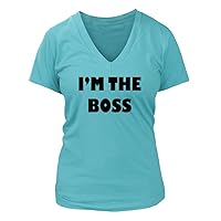 I'm The boss #60 - A Nice Funny Humor Women's V-Neck T-Shirt