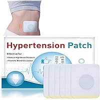 Dioche Hypertension Patch, Blood Pressure Treatment Patches,Blood Pressure Treatment Belly Navel Patches Stickers for Lowering Blood Pressure 6pcs