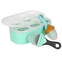BOON Pulp Popsicles Molds & Freezer Tray – Includes 2 Pulp Silicone Feeders