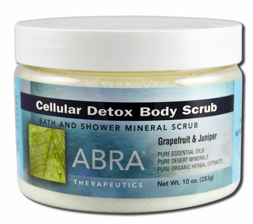 Abra Therapeutics Cellular Detox Body Scrub Grapefruit & Juniper - 10 oz