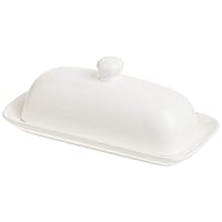 Norpro 8370 Butter Dish, one, White