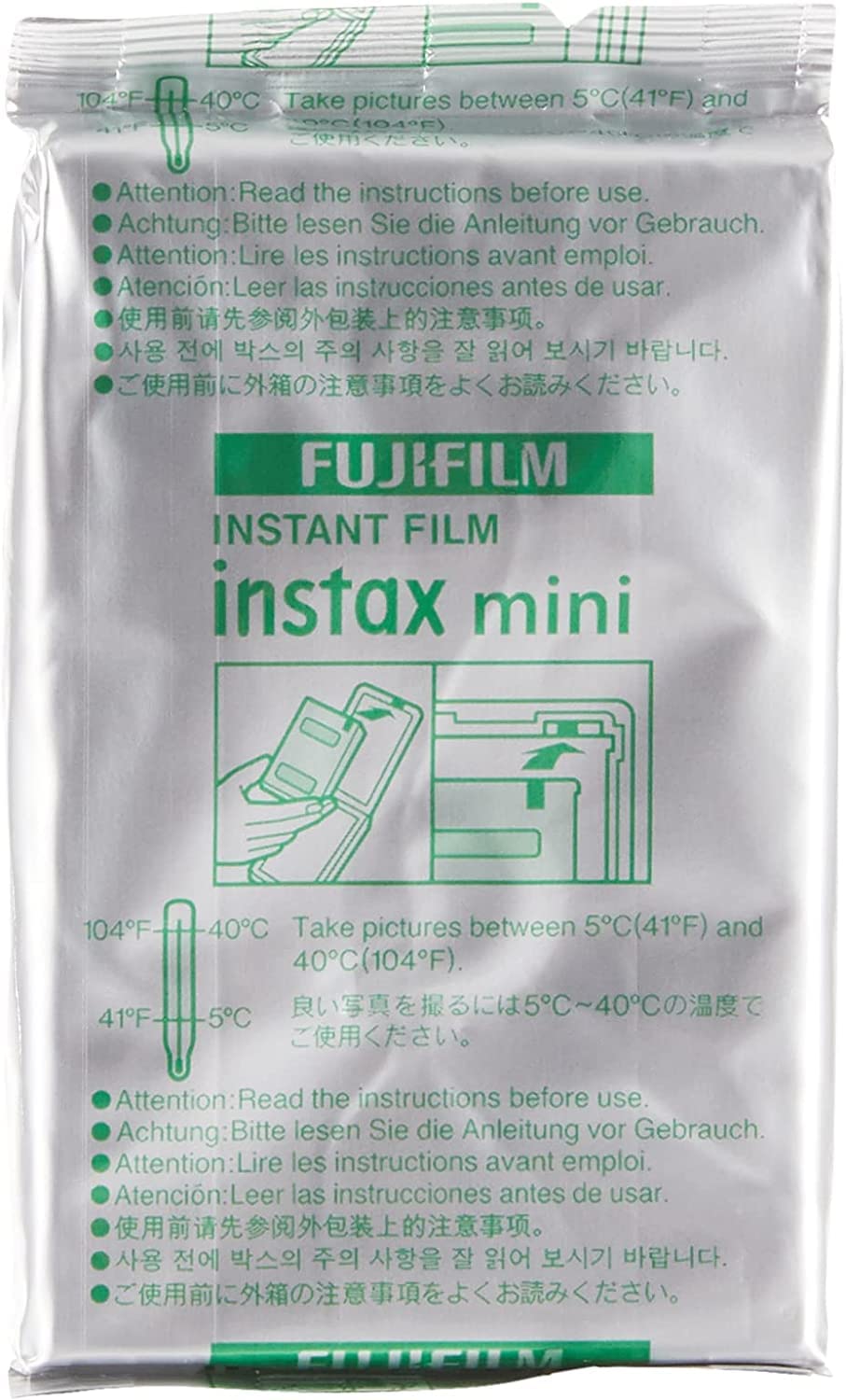 Fujifilm Instax Mini Instant Film (3 Twin Packs, 60 Total Pictures) - International Version