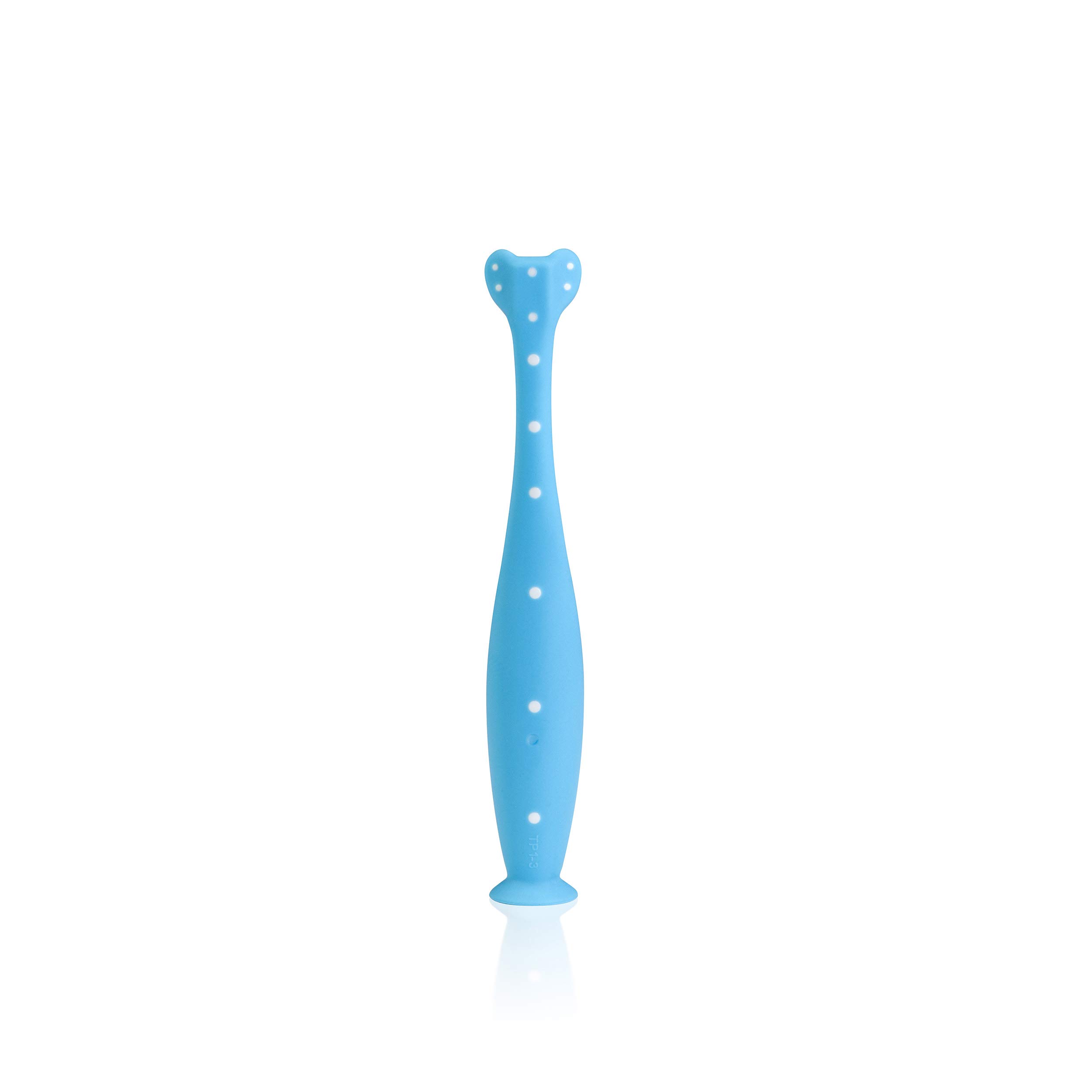 Frida Baby Triple-Angle Toothhugger Training Toothbrush for Toddler Oral Care, Blue