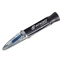 Atago 2382 MASTER-20T Hand-Held Refractometer, Automatic Temperature Compensation, Brix 0.0 to 20.0%