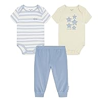 Calvin Klein Baby Boys 3 Pieces Pant Set