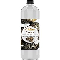 Artizen - Pure Castor Oil (Bulk 16oz) Therapeutic Grade Skin & Hair Moisturizer, Hair Oil and Body Oil