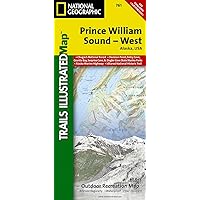 Prince William Sound West Map (National Geographic Trails Illustrated Map, 761)