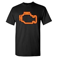 Check Engine Light - Funny Car Automobile Mechanic T Shirt