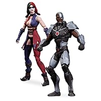 DC Collectibles Injustice Cyborg vs. Harley Quinn Action Figure (2-Pack)