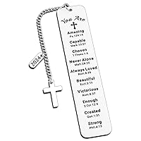 First Communion Gifts for Girls Boys Catholic Confirmation Gifts for Teenage 2024 Graduation Gifts for Him Her Faith Based Gifts Cross Baptism Gifts Religious Gifts for Women Christmas Bible Bookmark