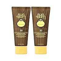 Original SPF 30 Sunscreen Lotion | Vegan and Hawaii 104 Reef Act Compliant (Octinoxate & Oxybenzone Free) Broad Spectrum Moisturizing UVA/UVB Sunscreen with Vitamin E | 3 oz (Pack of 2)