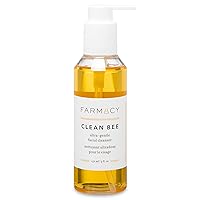 Clean Bee Gentle Facial Cleanser - Daily Face Wash & Moisturizer w/Hyaluronic Acid