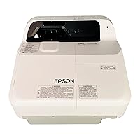 Epson PowerLite 680 3LCD Projector Ultra Short Throw (UST) 1080p HD HDMI Bundle HDMI Cable, Power Cable, Remote Control